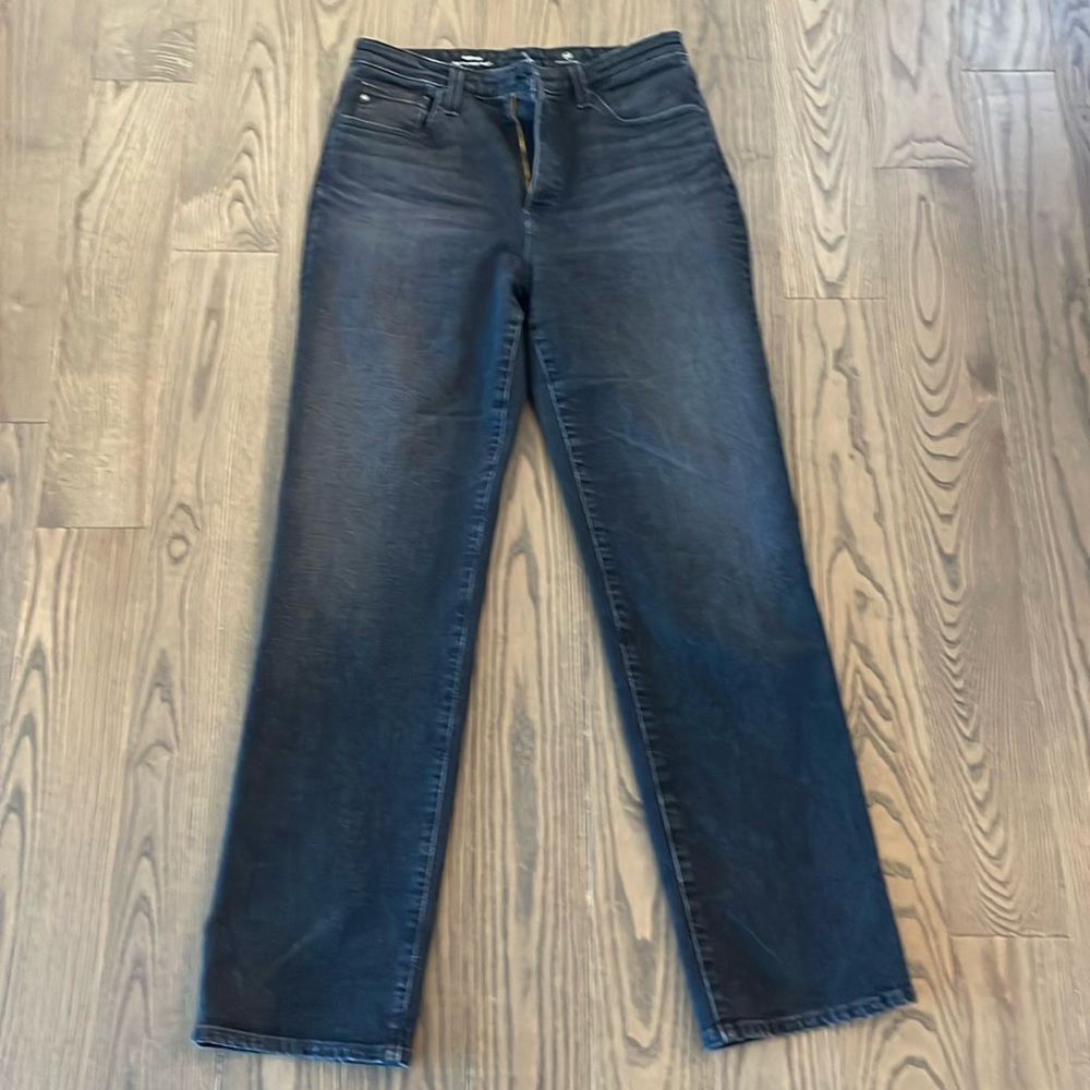 AG black Street straight legged jean